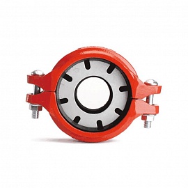 Муфта гибкая перех XGQT3 Ду100х65(Дн114х76) грувлок LEDE