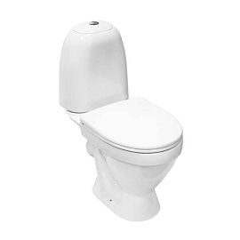 Унитаз-компакт Виктория к/вып н/под 1реж эконом в/к Эконом Sanita VICSACC01090111