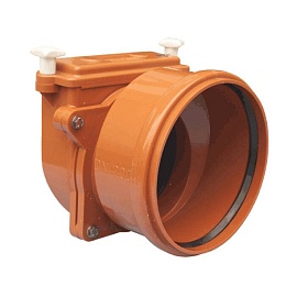 Клапан обратный кор б/н Дн200 засл нж/ст, монт лючком HL 720.0