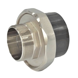 Муфта ПВХ сер НР разьем Дн63х2" п/клей Aquaviva AQVBND63M