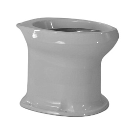 Унитаз б/бачка Дачный в/вып с сиденьем в/к Оскол