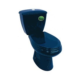 Унитаз-компакт Элисса к/вып н/под 1реж в/к син Оскол