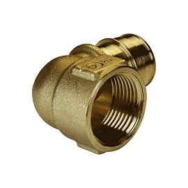 Угольник PE-X лат радиал Дн25х1" ВР Giacomini GX129Y056