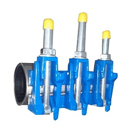 Хомут ремонтный нерж Ду80 (88-98)мм L=200 чугун/зам Benarmo