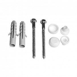 Крепление унитаза к полу D6х80 комплект саморезы .