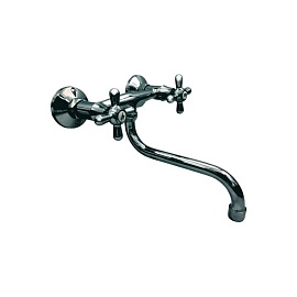 Смес/мойка О-серия к/затв н/изл настен Прораб Славен СЛ-ДВ-О24