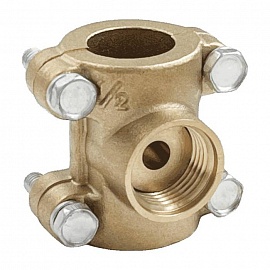 Обойма-тройник лат ремонт Ду15х15х15 м/м VALFEX VF.755.L.012.012.012