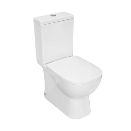 Унитаз-компакт Quadro DM Slim г/вып н/под 2реж в/к микр Sanita Luxe QDRSLCC01151022